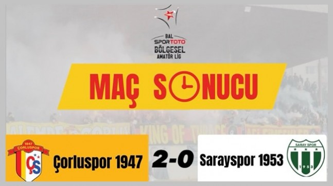 Çorluspor 1947 zirve yürüyüşüne emin adımlarla devam ediyor