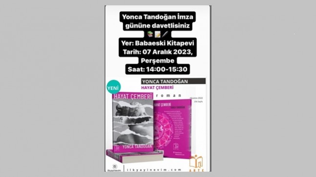 Yeni kitabını hemşerileri için imzalayacak