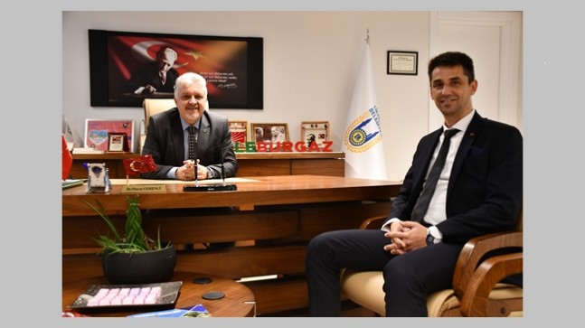 Yeni görevinde başarılar diledi