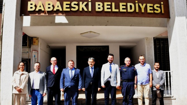 Kırklareli Valisi ve İl Protokolü, Babaeski Belediye Başkanı Yayla’yı Ziyaret Etti