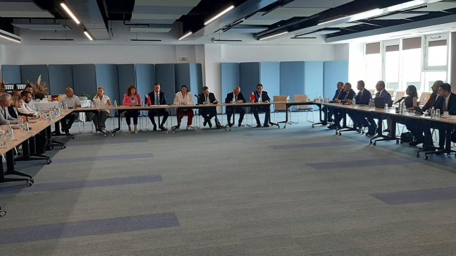 Kırklareli TSO Başkanı Soner Ilık, “Dereköy ve Malko Tırnovo Sınır Kapılarının Karşılıklı Modernizasyon Proje Toplantısı”na katıldı