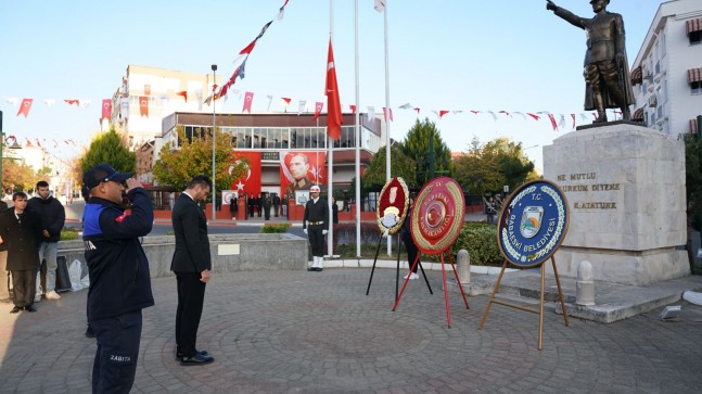 Babaeski’de 10 Kasım Atatürk’ü Anma Töreni Gerçekleştirildi