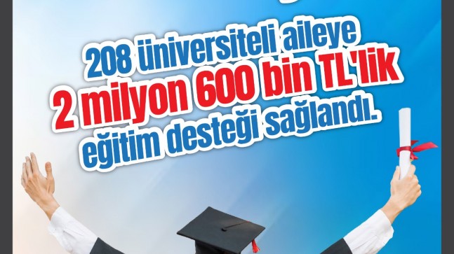 Lüleburgaz Belediyesi’nden Üniversitelilere 2.6 Milyon TL Eğitim Desteği