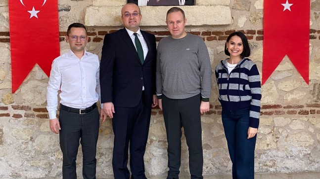 Şekerbank Kırklareli Şube Müdürü İsmail Sinan’dan, Kırklareli TSO Başkanı Soner Ilık’a ziyaret