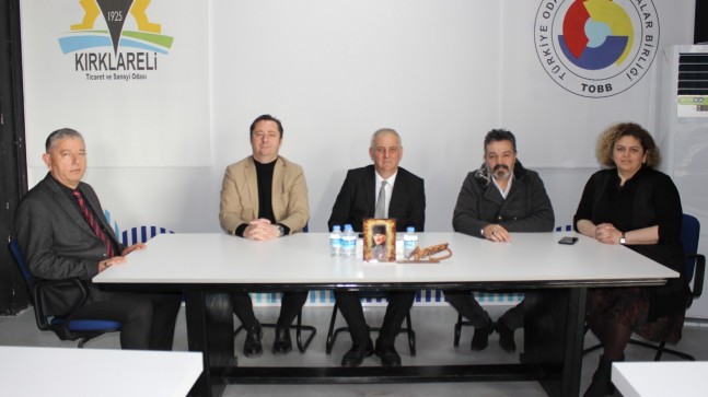 Türkiye Bosna Sancak Derneği Kırklareli Şubesi’nden, Kırklareli Ticaret ve Sanayi Odası’na Ziyaret