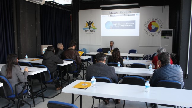Kırklareli Ticaret ve Sanayi Odası “KOSGEB Kapasite Geliştirme Destek Programı Tanıtım Toplantısı” Düzenledi