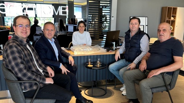 Kırklareli Ticaret ve Sanayi Odası Başkanları Ilık ile Özsan, Enza Home Kırklareli Mağazası Yetkililerini Ziyaret Etti