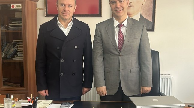 Kırklareli Ticaret ve Sanayi Odası Başkanı Soner Ilık’tan, TREDAŞ Kırklareli İl Müdürü İzzet Kumlu’ya Ziyaret