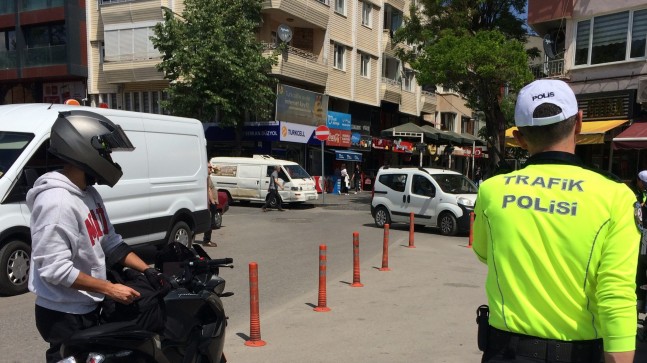 Kırklareli’nde Motosiklet Sürücülerine Yönelik Denetim
