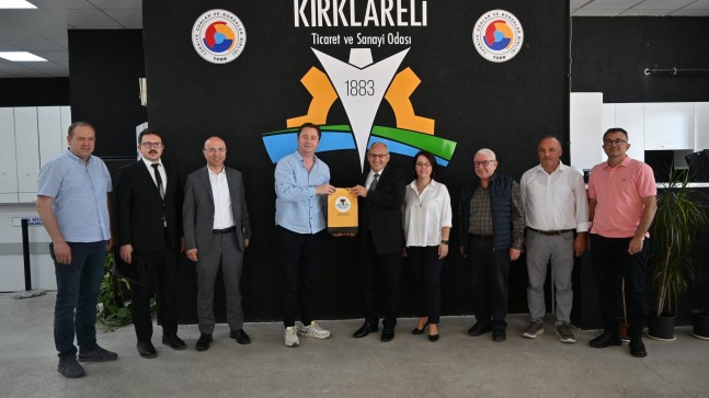 Kırklareli TSO, Çerkezköy TSO 7. Meslek Komitesi Üyelerini Ağırladı