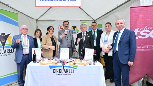 Kırklareli TSO’nun, TOBB’un 81. Genel Kurulu’nda Kırklareli’nin Coğrafi İşaretli Lezzetlerini Tanıttığı Stanta Büyük İlgi Gösterildi