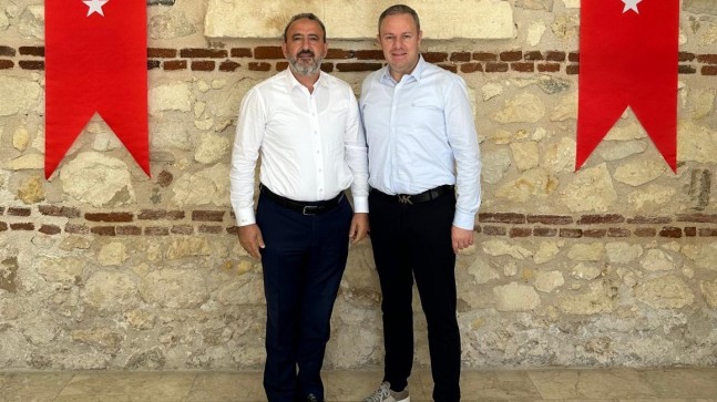 Kırklareli TSO Başkanı Soner Ilık, Trakya Kalkınma Ajansı Genel Sekreteri Mahmut Şahin’i Misafir Etti