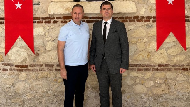 Kırklareli Ticaret ve Sanayi Odası Başkanı Soner Ilık, Kırklarelili Elazığ Vali Yardımcısı Ömer Özbay’ı Ağırladı
