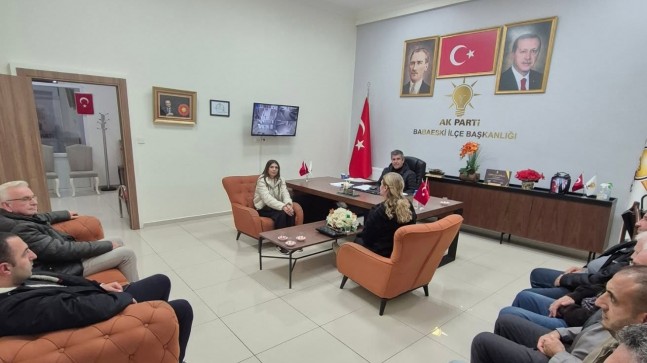 AK Parti Babaeski İlçe Teşkilatı Haftalık Yönetim Kurulu Toplantısını Gerçekleştirdi