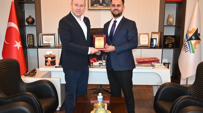 Başkan Soner Ilık, Oğuzhan Gürbay’ı Yeni Hizmet Binasında Ağırladı