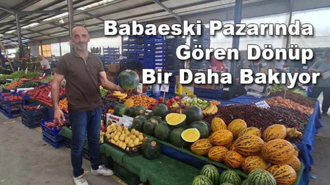 Sarı Karpuz Tezgâhlardaki Yerini Aldı