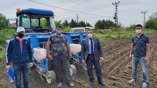 Yerli ve Milli Mısır Tohumları Toprakla Buluştu