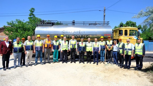 Asfalt sezonunu açıldı…