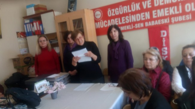 “DAYANIŞMAYLA AYAKTAYIZ, ÖRGÜTLENEREK DEĞİŞTİRECEĞİZ!”