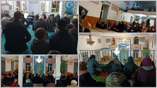 Sergen köyünde aile sohbetleri