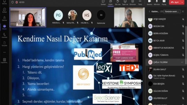 Kariyer günleri dolu dolu geçti