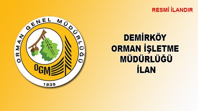 YIKANMIŞ, KURUTULMUŞ, 10-18 MM FINDIK KÖMÜRÜ (25 KG LIK TORBALANMIŞ) ALIMI ORMAN İŞLETME MÜDÜRLÜĞÜ-DEMİRKÖY DİĞER ÖZEL BÜTÇELİ KURULUŞLAR ORMAN GENEL MÜDÜRLÜĞÜ