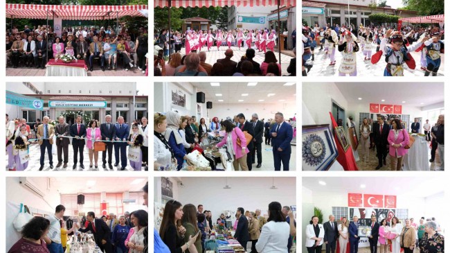 Yıl sonu sergisinin açılışı yapıldı