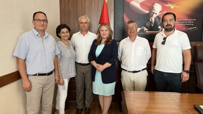 İl Milli Eğitim Müdürüne hayırlı olsun ziyareti