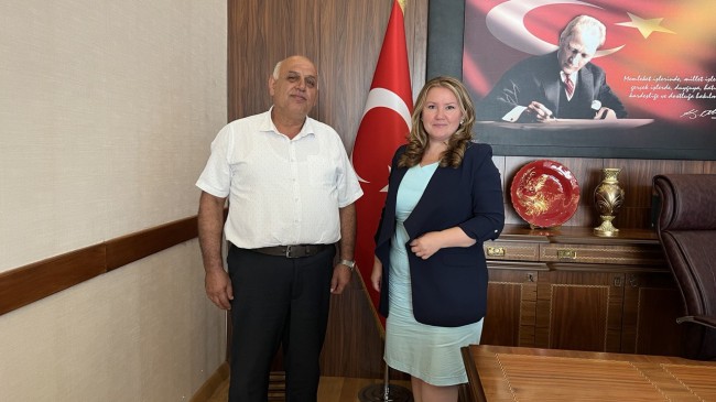 Babaeski İlçe Milli Eğitim Şube Müdürü Göksel Baytok’tan hayırlı olsun ziyareti