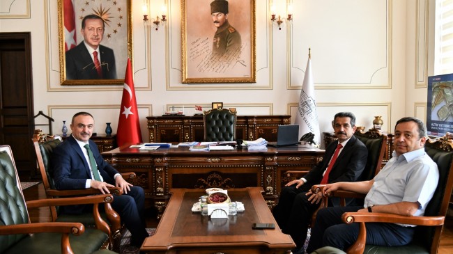 Vali Ekici’den Tekirdağ Valisi Recep Soytürk’e hayırlı olsun ziyareti