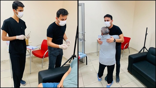 Engelli bireylere ağız sağlığı kontrolü yapıldı