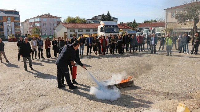 Tatbikat başarıyla gerçekleştirildi