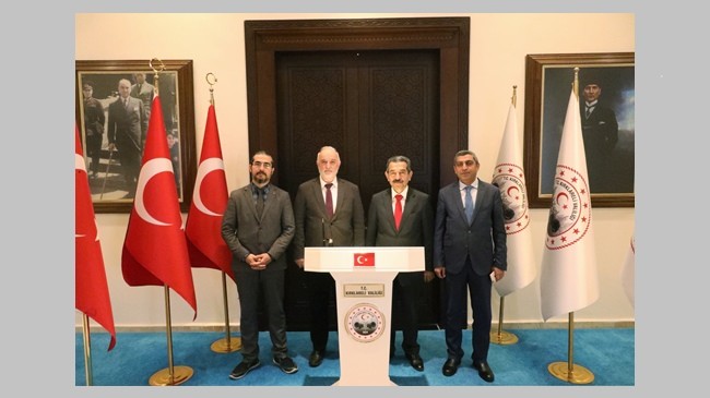 Vali Ekici TÜİK heyetini ağırladı