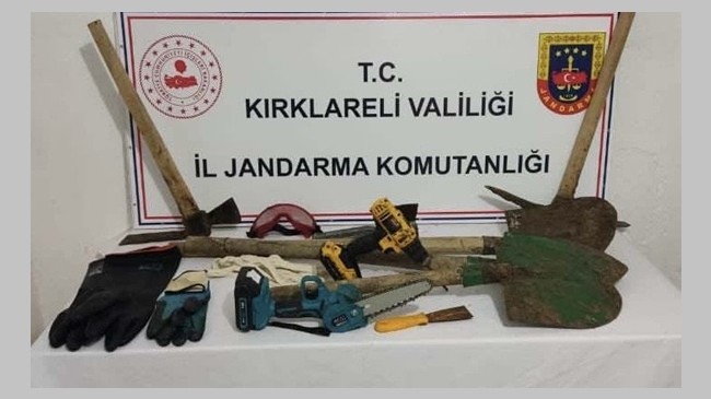 Pancarköy’de suçüstü yakalandılar