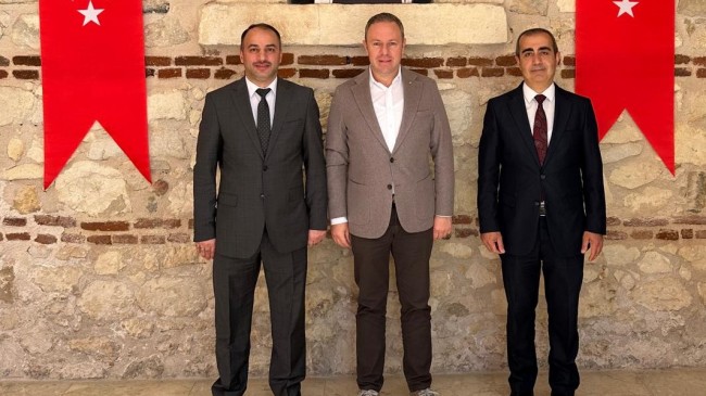 Kırklareli TSO Başkanı Soner Ilık, SGK İl Müdürü Şenol Genel ile İŞ-KUR İl Müdürü Aytaç Babalıoğulları’nı Ağırladı