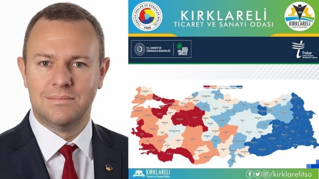 “Kırklareli Bölgesel Destek anlamında 2. Bölge’den 3. Bölge’ye çıkarıldı”