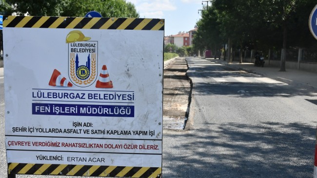 LÜLEBURGAZ’DA ULAŞIM ALTYAPISI GÜÇLENİYOR