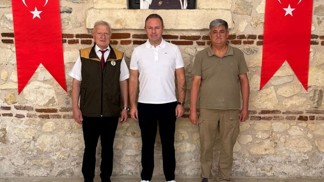 Kırklareli Ticaret ve Sanayi Odası Başkanı Soner Ilık, TMO Kırklareli Başmüdürü Fahrettin Aksu’yu Ağırladı