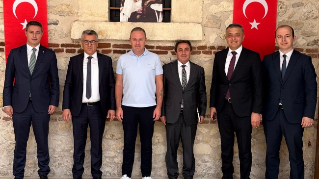 Kırklareli TSO Başkanı Soner Ilık, T.C. Ziraat Bankası Marmara Bölge Başkanı Tahir Ceylan’ı Ağırladı