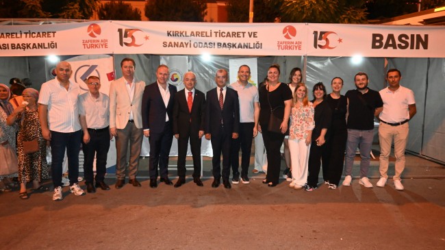 “15 Temmuz Demokrasi ve Milli Birlik Günü Etkinlikleri”nde Kırklareli Ticaret ve Sanayi Odası Stant Açtı