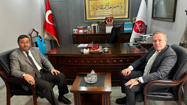 Kırklareli Ticaret ve Sanayi Odası Başkanı Soner Ilık’tan, Kırklareli İl Müftüsü Yusuf Eviş’e “Taziye Ziyareti”