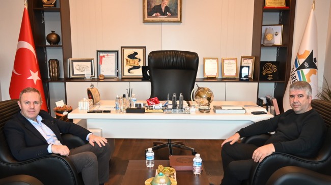 Kırklareli TSO Başkanı Soner Ilık, Mustafa Çelik’i Ağırladı