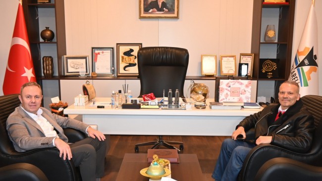 Kırklareli TSO Başkanı Soner Ilık, Orhan Karslı’yı Ağırladı