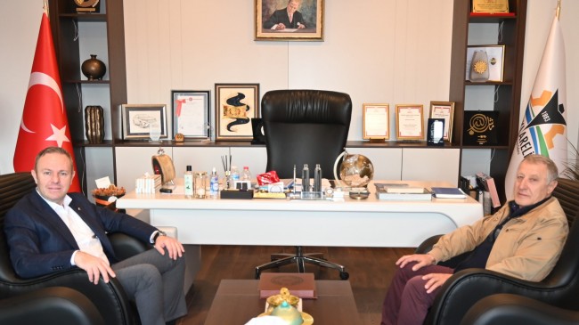 Kırklareli TSO Başkanı Soner Ilık, Mete Mühendislik Sahibi Arif Mete’yi Ağırladı