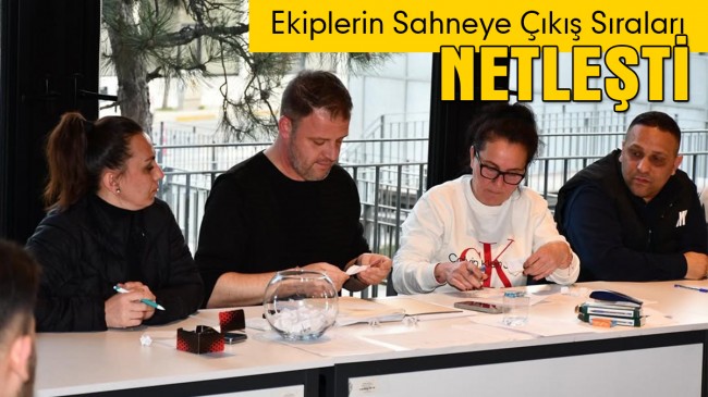 Şenlikte kura heyecanı