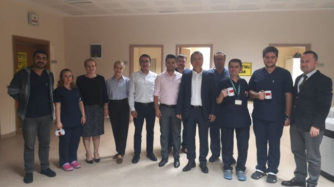 Radyoloji çalışanları unutulmadı