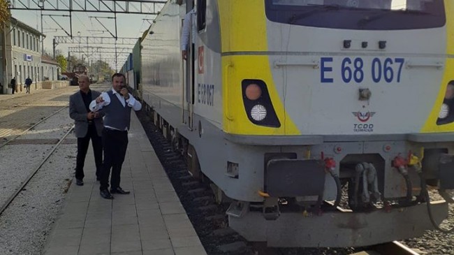 Alpullu için tarihi an: İpek Yolu’nun ilk treni Alpullu’ya ulaştı