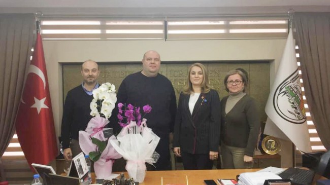 BTSO’dan Belediye Başkan Vekili Nuray Öner Polat’a ziyaret