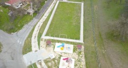 Alpullu’da drone ile korona virüs denetimleri