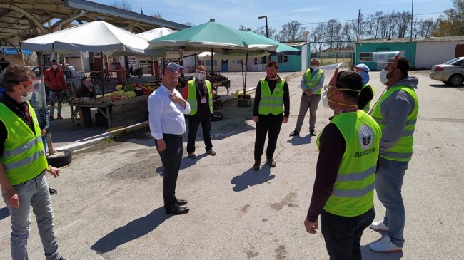 Başkan Ceylan’dan Vefa Sosyal Destek Grubuna teşekkür